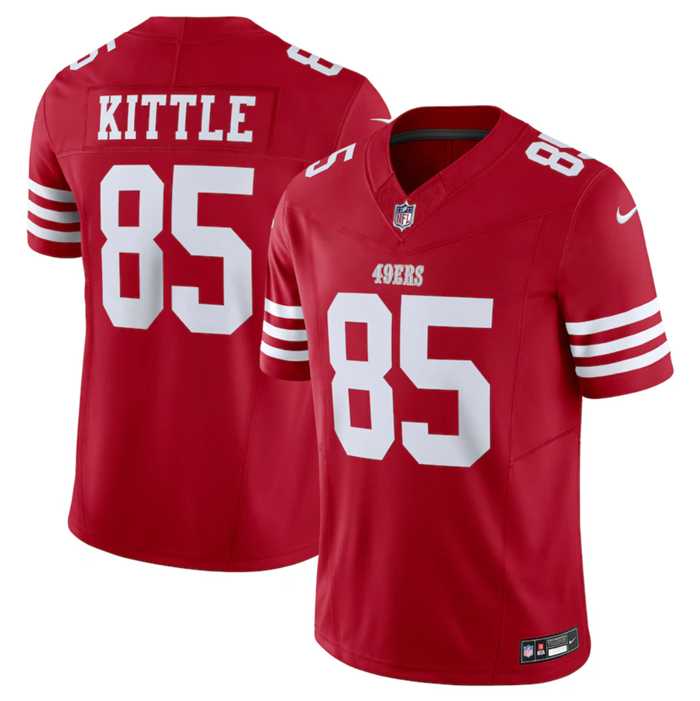 Men & Women & Youth San Francisco 49ers #85 George Kittle Red 2023 F.U.S.E. Vapor Untouchable Limited Stitched Football Jersey->seattle seahawks->NFL Jersey